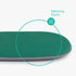 Garden Kneeler Memory Foam - Green